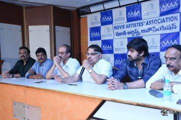 Movie Artists Association Members Holds Press Meet On Drug Mafia